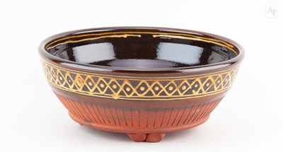 Lot 238 - HANNAH McANDREW (born 1977); a slipware bowl...