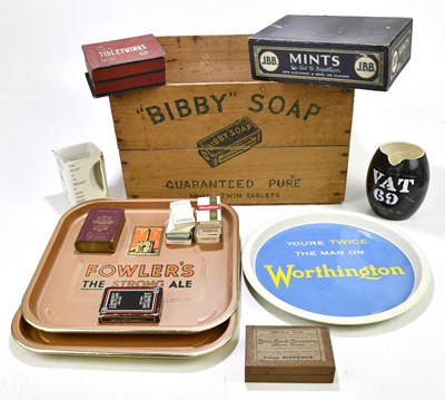 Lot 46 - A small collection of advertising items, to...