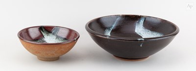 Lot 473 - PETER SWANSON (born 1950); a stoneware bowl...