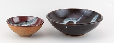 Lot 473 - PETER SWANSON (born 1950); a stoneware bowl...