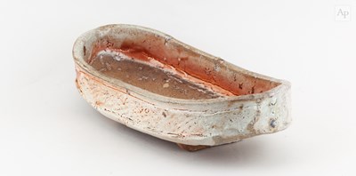 Lot 432 - NIC COLLINS (born 1958); an elongated wood...