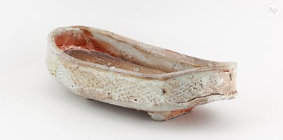 Lot 432 - NIC COLLINS (born 1958); an elongated wood...
