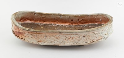 Lot 432 - NIC COLLINS (born 1958); an elongated wood...