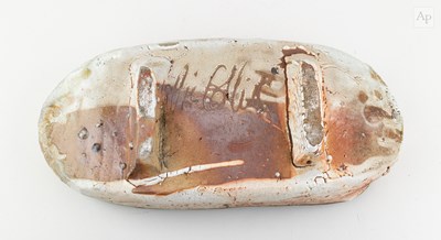 Lot 432 - NIC COLLINS (born 1958); an elongated wood...