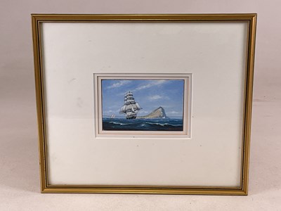 Lot 445 - CMDR GEOFF HUNT R.N. (British, born 1948); oil...