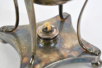 Lot 1503 - A 19th century silver plated tea urn of...