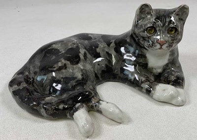 Lot 280 - WINSTANLEY; a grey tabby cat number 7 in the...