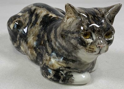 Lot 281 - WINSTANLEY; a tortoiseshell cat number 7 in...