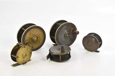 Lot 47 - FISHING INTEREST; five vintage fly fishing...