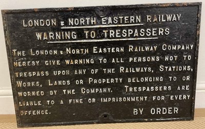 Lot 81 - An original London and North Eastern Railway...