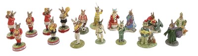 Lot 554 - ROYAL DOULTON; a collection of seventeen...