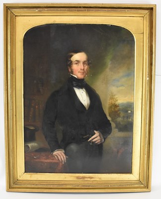 Lot 110 - JOHN REYNOLDS GWATKIN (1807-1877); oil on...