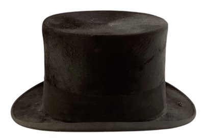 Lot 473 - LOCK & CO; a gentleman's top hat, boxed,...