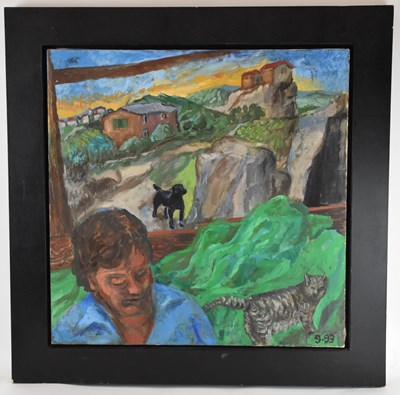 Lot 119 - JAMES POWER (1944-1999); oil on canvas,...