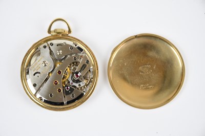 Lot 1789 - ETERNA BIRKS CHALLENGER; a gold plated pocket...