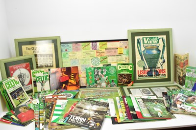 Lot 8 - CELTIC FOOTBALL CLUB; various items of club...