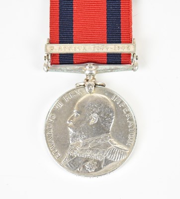 Lot 202 - An Edward VII South Africa Medal with South...