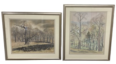 Lot 200 - PHILIP MENINSKY (1919-2007); two pastel...