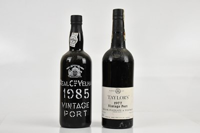 Lot 371 - PORT; a bottle of 1977 Taylor's Vintage port,...