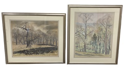 Lot 277 - PHILIP MENINSKY (1919-2007); two pastel...