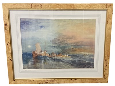 Lot 202 - J M W TURNER (1775-1851); a limited edition...