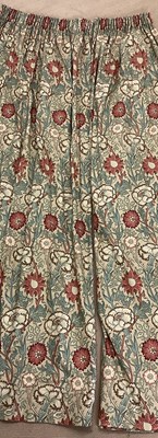 Lot 163 - WILLIAM MORRIS; three curtains made by...