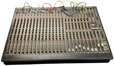 Lot 429 - STUDIOMASTER; a Mixdown 16-8-16 mixing board,...