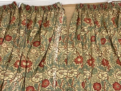 Lot 164 - WILLIAM MORRIS; three pairs of Sanderson...