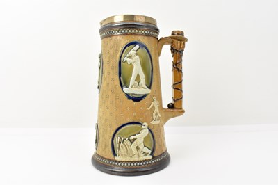 Lot 29 - DOULTON LAMBETH; a large 19th century...