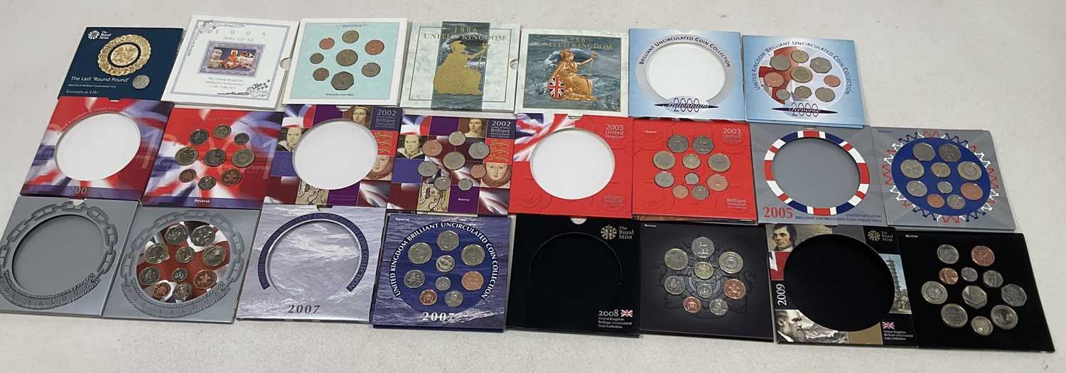 Lot 1419 - ROYAL MINT; ten Uncirculated Coin Sets for...