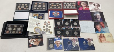 Lot 1420 - ROYAL MINT; six Coin Year Sets for 1999, 2001,...