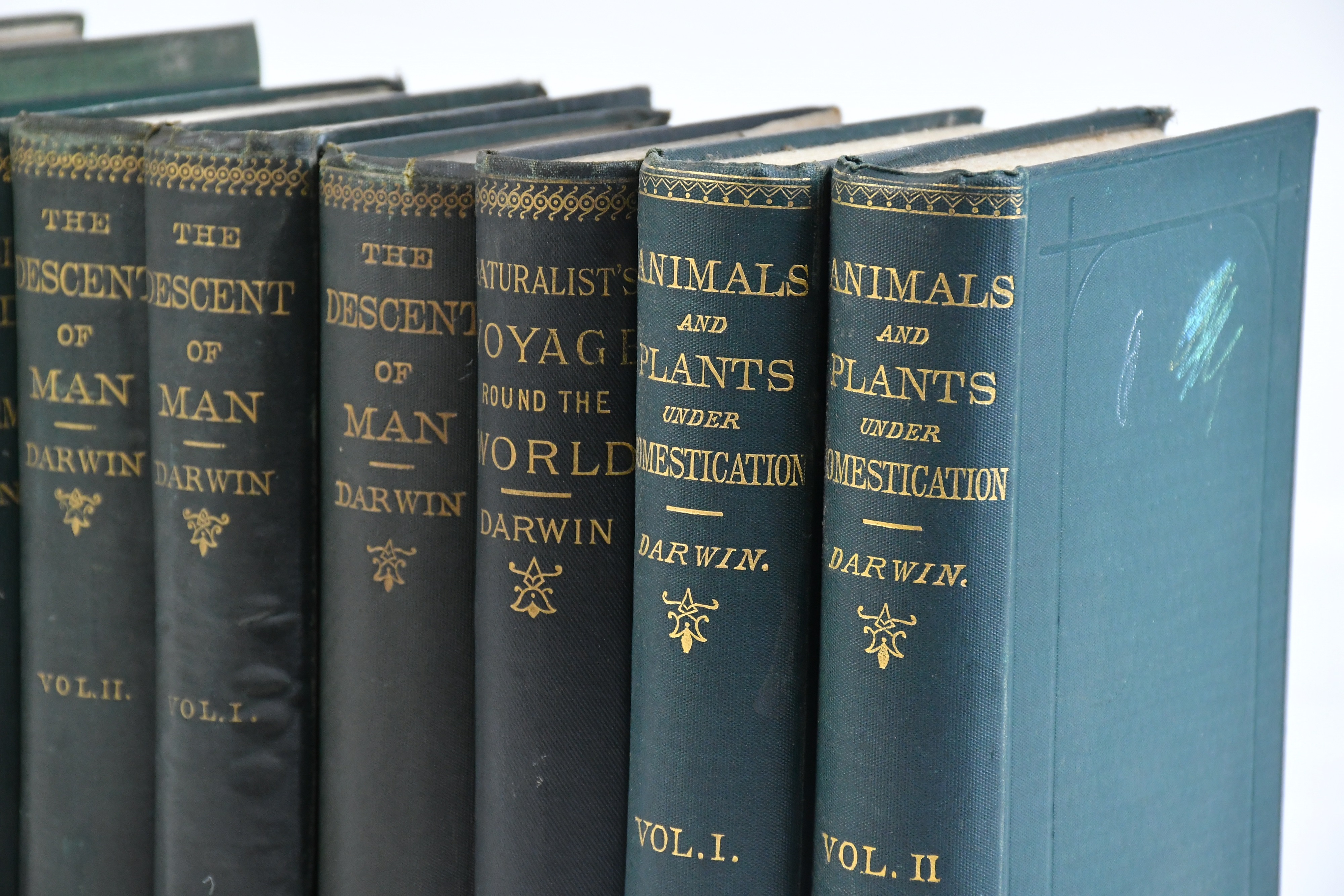 Lot 196 - CHARLES DARWIN: a collection of 8 vols,