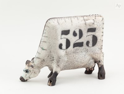 Lot 348 - LAWSON RUDGE (born 1936); a stylised raku...