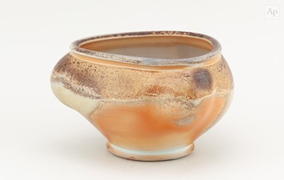 Lot 259 - JACK TROY (born 1938); a triangular wood fired...