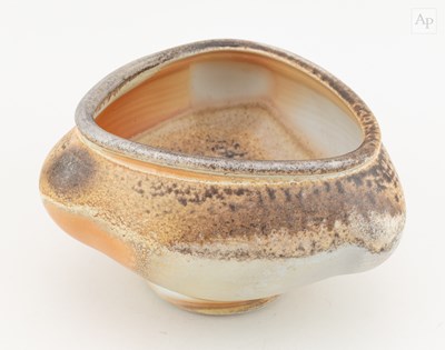 Lot 259 - JACK TROY (born 1938); a triangular wood fired...