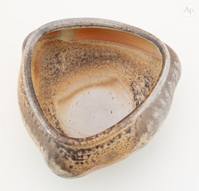Lot 259 - JACK TROY (born 1938); a triangular wood fired...
