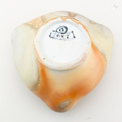 Lot 259 - JACK TROY (born 1938); a triangular wood fired...