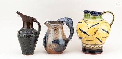 Lot 285 - JOANNA STILL (born 1951); an earthenware jug...