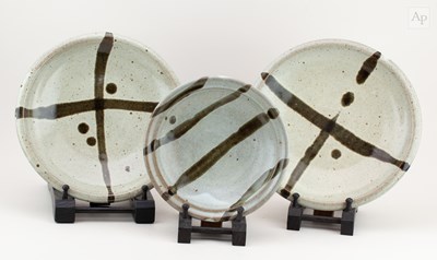 Lot 520 - PHIL ROGERS (1951-2020); a pair of shallow...