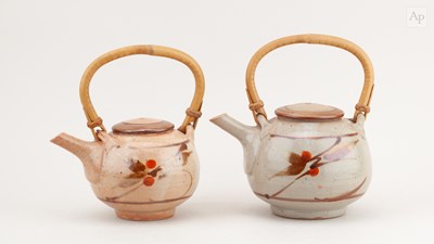 Lot 717 - Dartington Pottery; a stoneware teapot with...