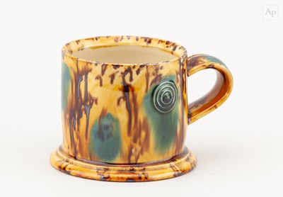 Lot 703 - WALTER KEELER (born 1942); an earthenware mug...