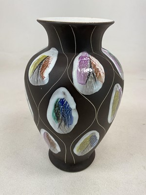 Lot 245 - A 1960s/1970s West German large baluster vase,...