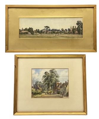 Lot 193 - UNATTRIBUTED; a 19th century watercolour,...