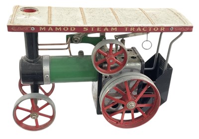 Lot 497 - MAMOD; a steam tractor traction engine, with...