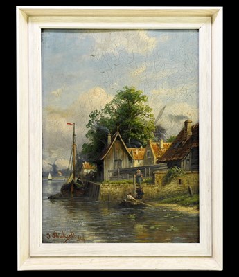 Lot 370 - EARLY 20TH CENTURY DUTCH SCHOOL; oil on board,...