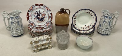 Lot 287 - A quantity of ceramics including ten Masons...