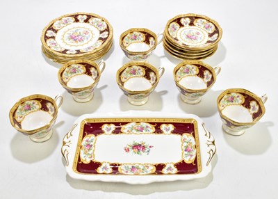 Lot 640 - ROYAL ALBERT; a 'Lady Hamilton' pattern...