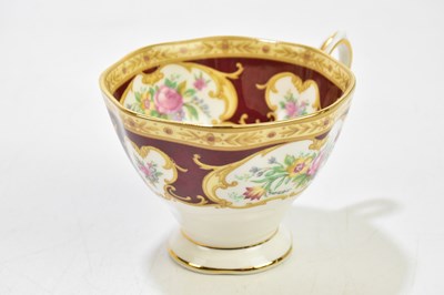 Lot 640 - ROYAL ALBERT; a 'Lady Hamilton' pattern...