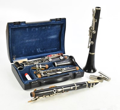 Lot 250 - BOOSEY & HAWKES; a cased 'Regent' clarinet and...