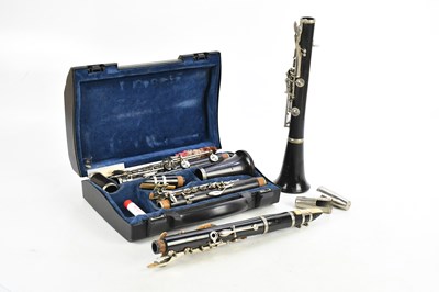 Lot 250 - BOOSEY & HAWKES; a cased 'Regent' clarinet and...